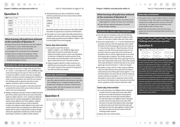 Produktbild: The Shanghai Maths Project Teacher's Guide Year 1