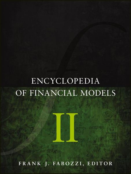 Produktbild: Encyclopedia of Financial Models, Volume II