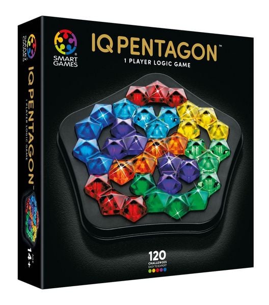 IQ Deluxe Pentagon - Juego de lógica - SMART GAMES - Desde 14 años año – Mi Juego Bonito