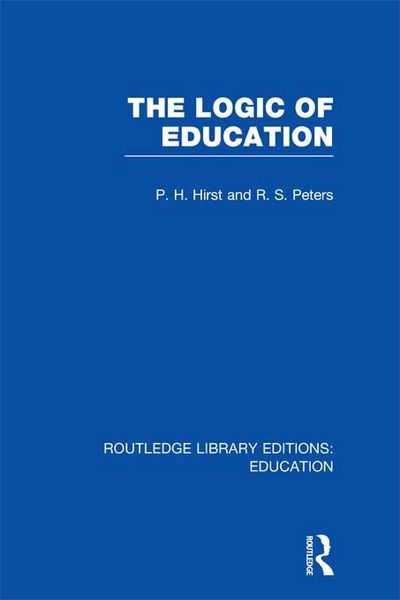 Produktbild: The Logic of Education (RLE Edu K)