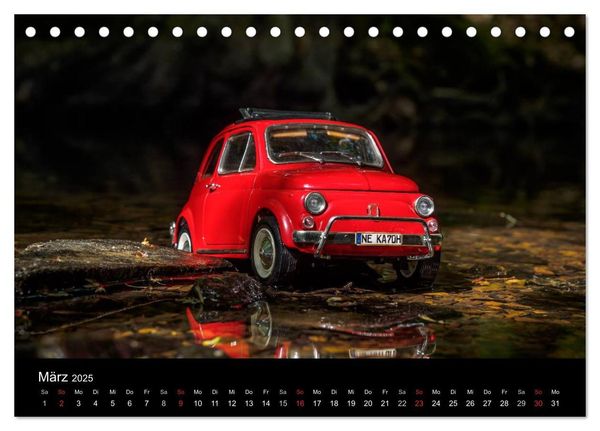 Produktbild: Mit der Knutschkugel auf Reisen (Tischkalender 2025 DIN A5 quer), CALVENDO Monatskalender