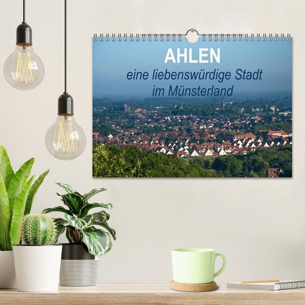 Produktbild: Ahlen eine liebensw&uuml;rdige Stadt im M&uuml;nsterland (Wandkalender 2026 DIN A4 quer), CALVENDO Monatskalender