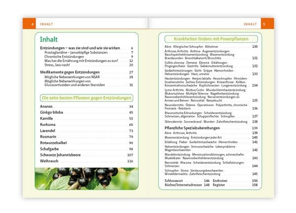 Produktbild: Antientz&uuml;ndliche Powerpflanzen. Kompakt-Ratgeber