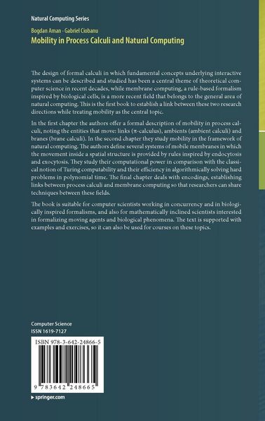 Produktbild: Mobility in Process Calculi and Natural Computing