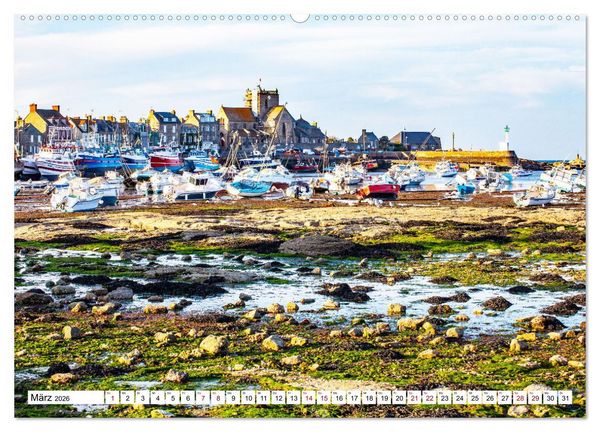 Produktbild: Normandie Die Farben der Ebbe (Wandkalender 2026 DIN A2 quer), CALVENDO Monatskalender