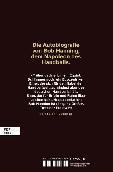 Produktbild: HANNING. MACHT. HANDBALL. Geheimnisse aus dem Innersten eines faszinierenden Sports