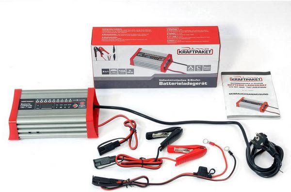 Produktbild: Dino KRAFTPAKET 136321 Automatikladeger&auml;t 12V 10A