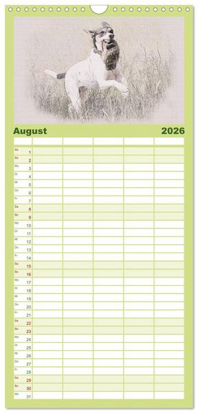 Produktbild: Familienplaner 2026 - Bodeguero Andaluz 2026 mit 5 Spalten (Wandkalender, 21 x 45 cm) CALVENDO