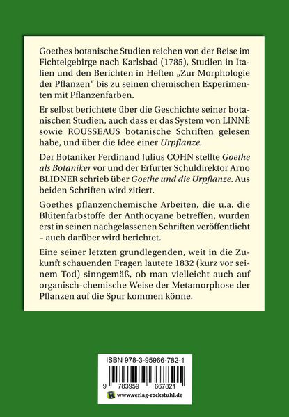 Produktbild: Goethe als Botaniker