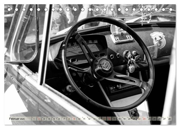 Produktbild: il Cinquecento - Details im Fokus - im Look eines legend&auml;ren Analogfilms (Tischkalender 2025 DIN A5 quer), CALVENDO Monatskalender