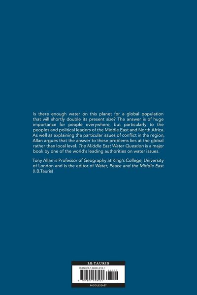Produktbild: The Middle East Water Question