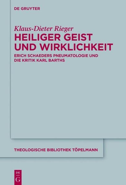 Produktbild: Heiliger Geist und Wirklichkeit