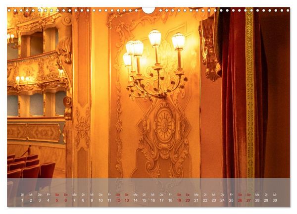 Produktbild: Teatro La Fenice (Wandkalender 2026 DIN A3 quer), CALVENDO Monatskalender