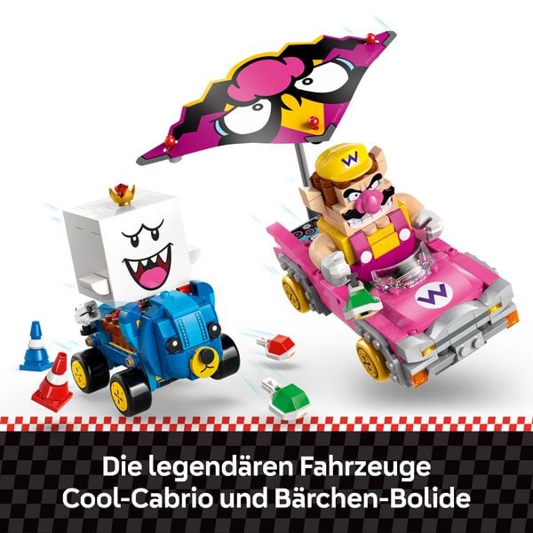 Produktbild: LEGO Super Mario 72038 Mario Kart - Wario & K&ouml;nig Buu Huu, Figuren