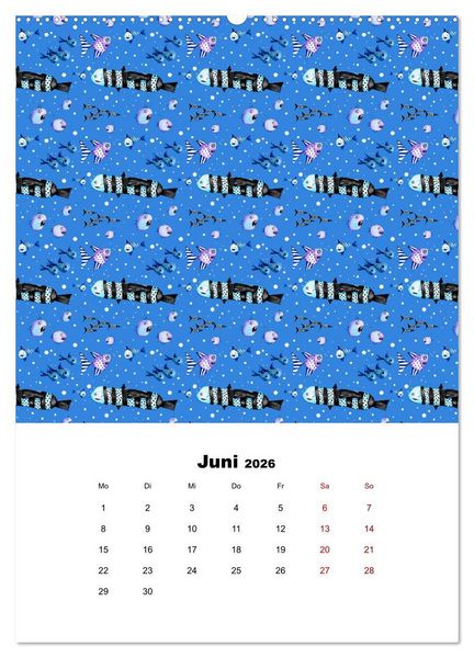 Produktbild: MUSTERMACKE (hochwertiger Premium Wandkalender 2026 DIN A2 hoch), Kunstdruck in Hochglanz