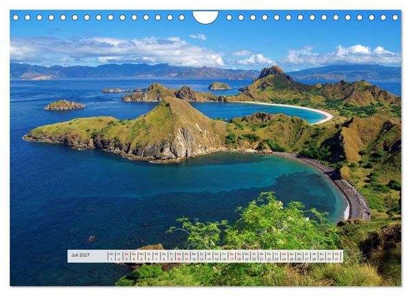 Produktbild: Bekanntes und Unbekanntes Indonesien (Wandkalender 2027 DIN A4 quer), CALVENDO Monatskalender