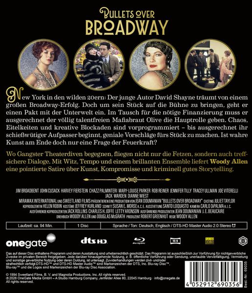 Produktbild: Bullets Over Broadway