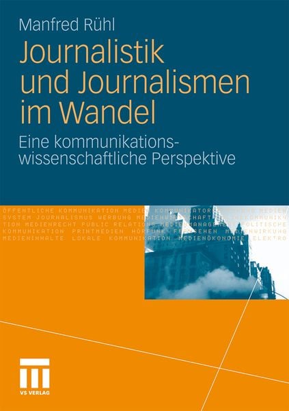 Produktbild: Journalistik und Journalismen im Wandel
