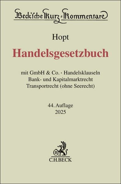 Produktbild: Handelsgesetzbuch. HGB