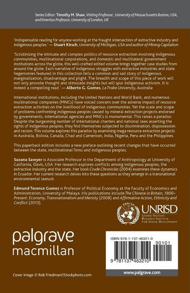 Produktbild: The Politics of Resource Extraction