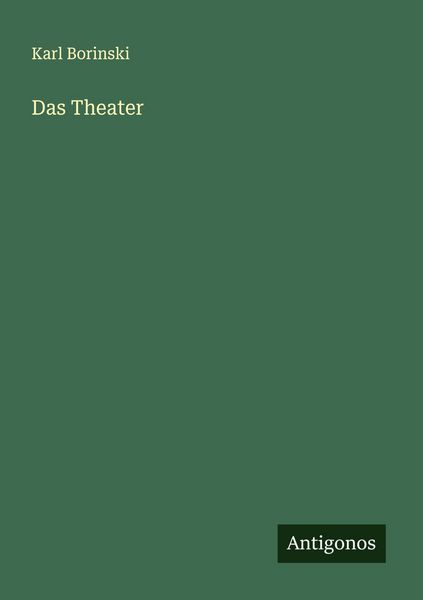 Produktbild: Das Theater