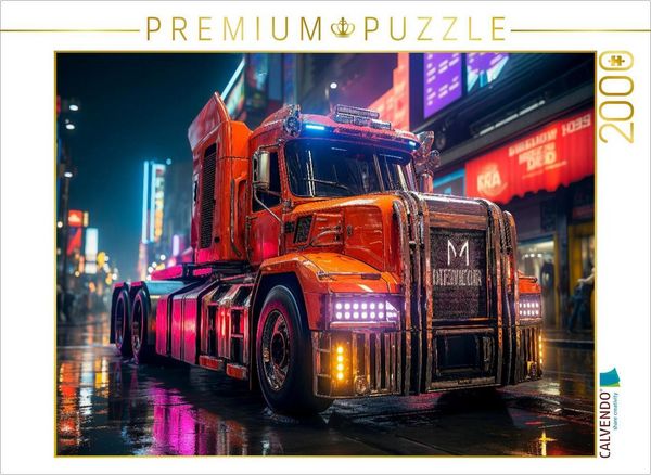 Produktbild: CALVENDO Puzzle Trucks | 2000 Teile Lege-Gr&ouml;&szlig;e 90x67cm Foto-Puzzle f&uuml;r gl&uuml;ckliche Stunden