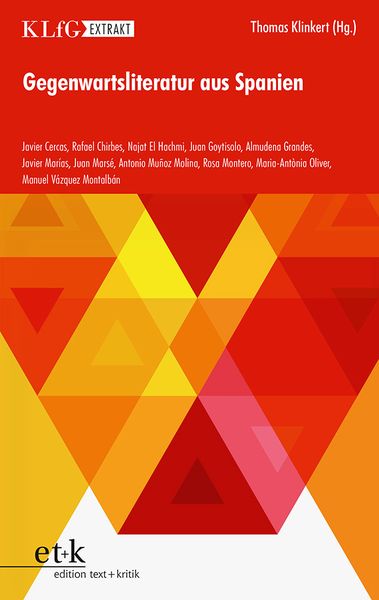 Produktbild: Gegenwartsliteratur aus Spanien