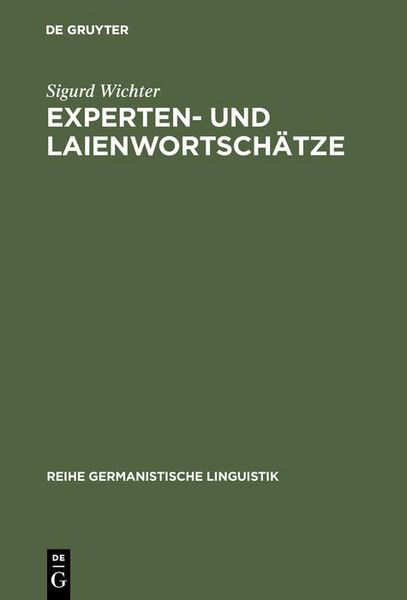 Produktbild: Experten- und Laienwortsch&auml;tze