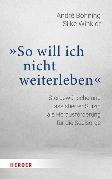 Produktbild: "So will ich nicht weiterleben"