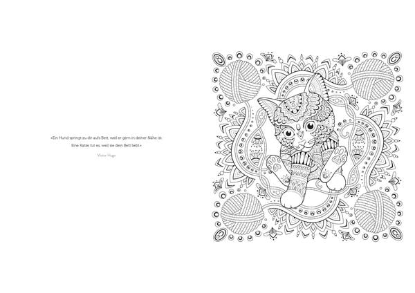 Produktbild: Katzen-Mandalas - 28 Motive zum Entspannen und Wohlf&uuml;hlen
