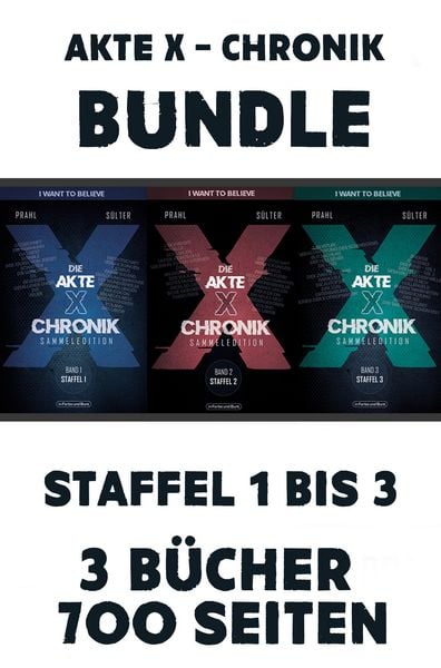 Produktbild: Die Akte X-Chronik - Das Bundle mit Band 1 bis 3