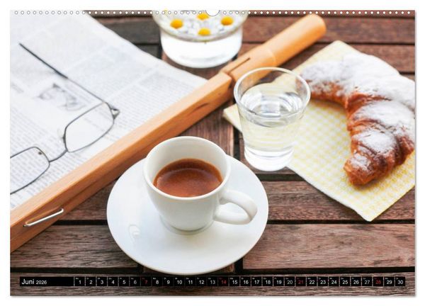 Produktbild: Feine Kaffeevariationen (Wandkalender 2026 DIN A2 quer), CALVENDO Monatskalender