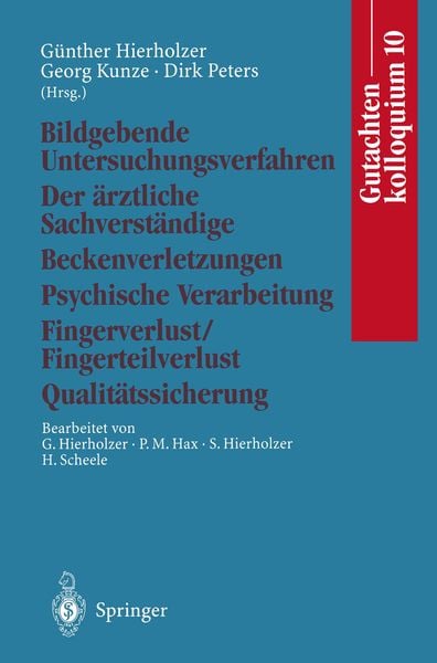 Produktbild: Gutachtenkolloquium 10