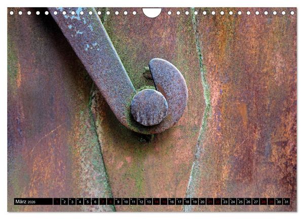 Produktbild: INDUSTRIEKUNST (Wandkalender 2026 DIN A4 quer), CALVENDO Monatskalender