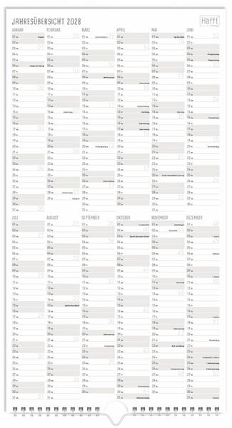 Produktbild: Familienplaner 26/27 Wand-Kalender 5-spaltig [Rainbow] 17 Monate