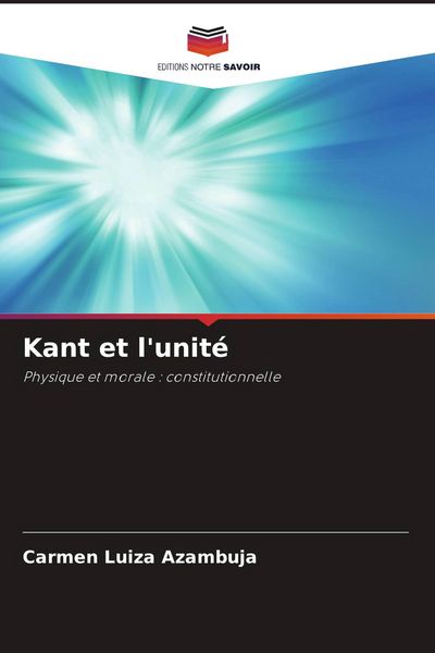 Produktbild: Kant et l'unit&eacute;