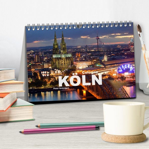 Produktbild: Cologne - K&ouml;ln (Tischkalender 2026 DIN A5 quer), CALVENDO Monatskalender