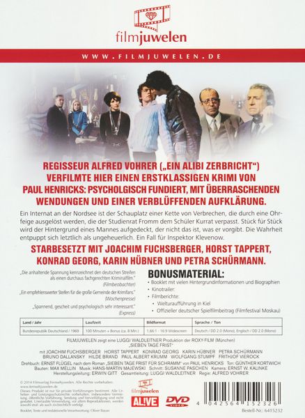 Produktbild: Sieben Tage Frist
