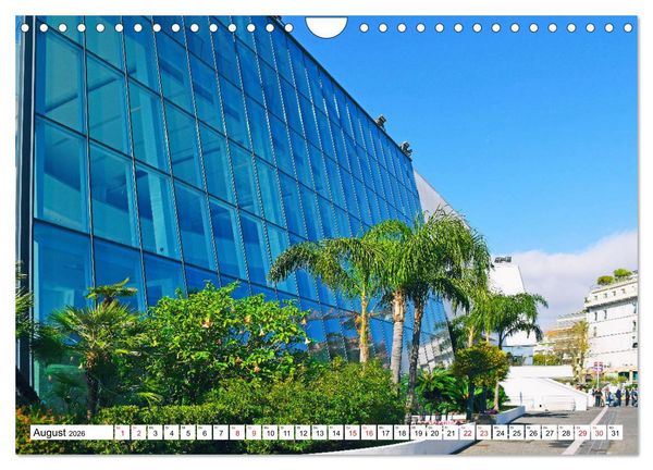 Produktbild: Cannes - idyllische Stadt an der C&ocirc;te d&rsquo;Azur (Wandkalender 2026 DIN A4 quer), CALVENDO Monatskalender