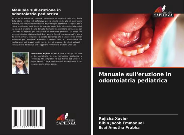 Produktbild: Manuale sull'eruzione in odontoiatria pediatrica