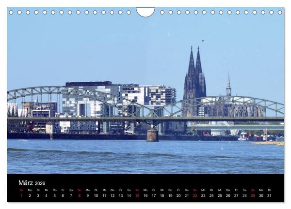 Produktbild: K&Ouml;LN-Kalender (Wandkalender 2026 DIN A4 quer), CALVENDO Monatskalender
