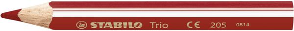 Produktbild: STABILO Dreikant-Buntstift -   Trio dick kurz - 12er Pack - mit 12 verschiedenen Farben