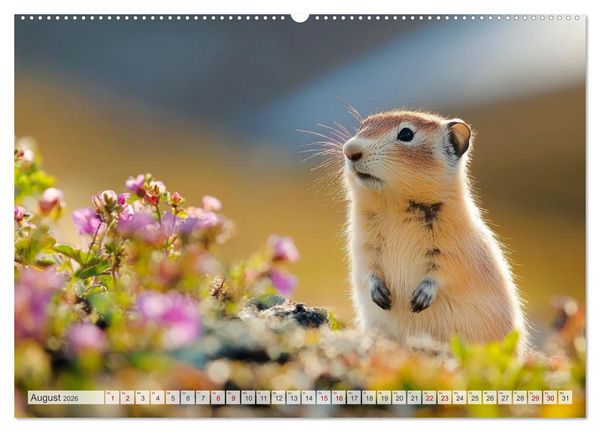 Produktbild: ARKTISCHE TIERE Im Reich der K&auml;lte (Wandkalender 2026 DIN A2 quer), CALVENDO Monatskalender