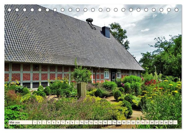 Produktbild: Rotenburg - Die bunte Stadt an der W&uuml;mme (Tischkalender 2026 DIN A5 quer), CALVENDO Monatskalender