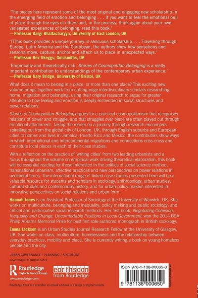 Produktbild: Stories of Cosmopolitan Belonging