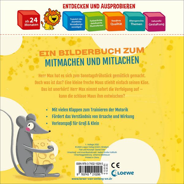 Produktbild: Herr Max und die schlaue Maus