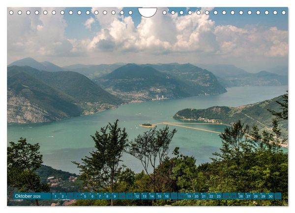 Produktbild: Iseo-See (Wandkalender 2026 DIN A4 quer), CALVENDO Monatskalender