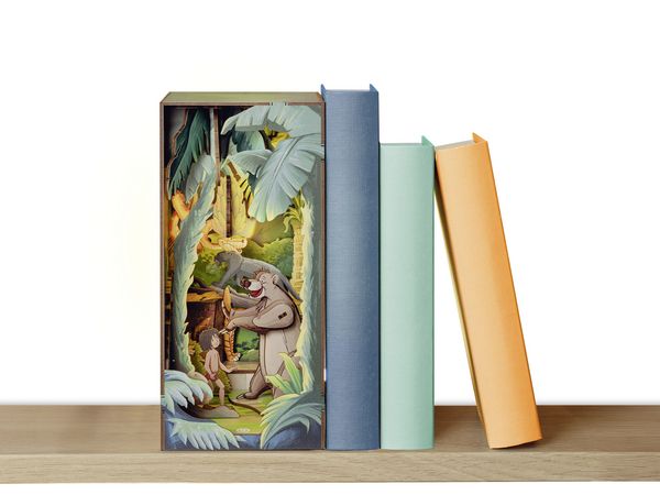 Produktbild: Book Nook DIY B&uuml;cherecke Disney Das Dschungelbuch