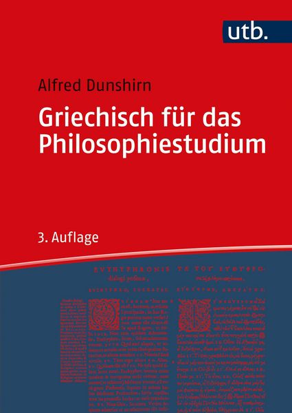 Produktbild: Griechisch f&uuml;r das Philosophiestudium