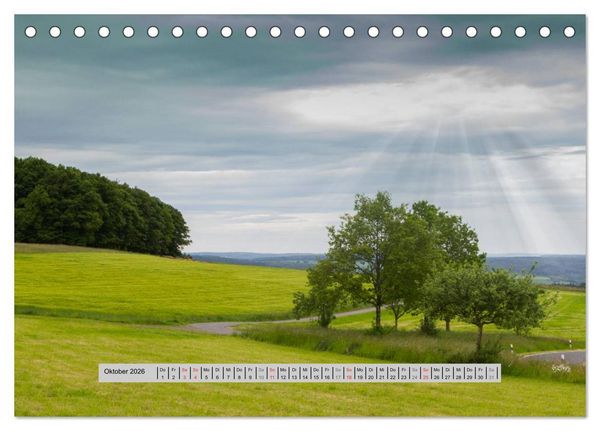 Produktbild: Perlen des Westerwaldes (Tischkalender 2026 DIN A5 quer), CALVENDO Monatskalender